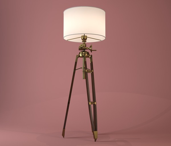 ralph lauren lamp 3d model - Ralph Lauren lamp by kupfer